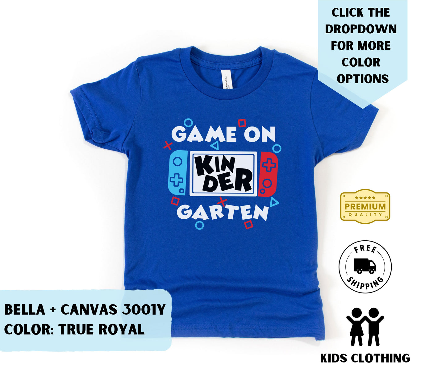 Toddler Game On Kindergarten Switch T-Shirt