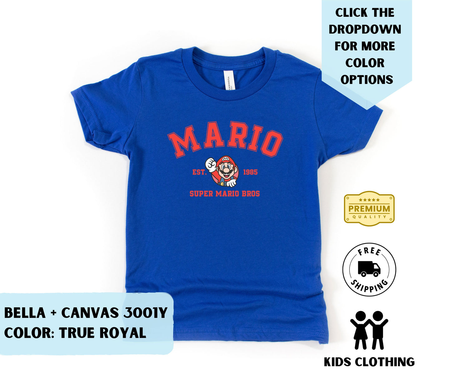 Youth Mario T-Shirt