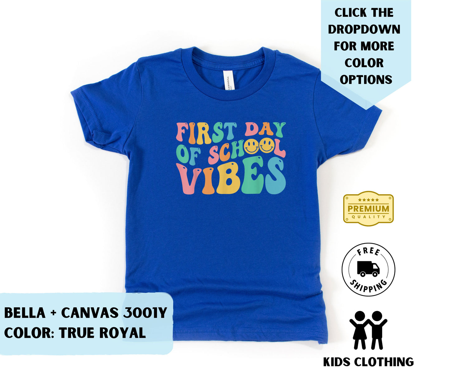 Youth First Day Vibes T-Shirt