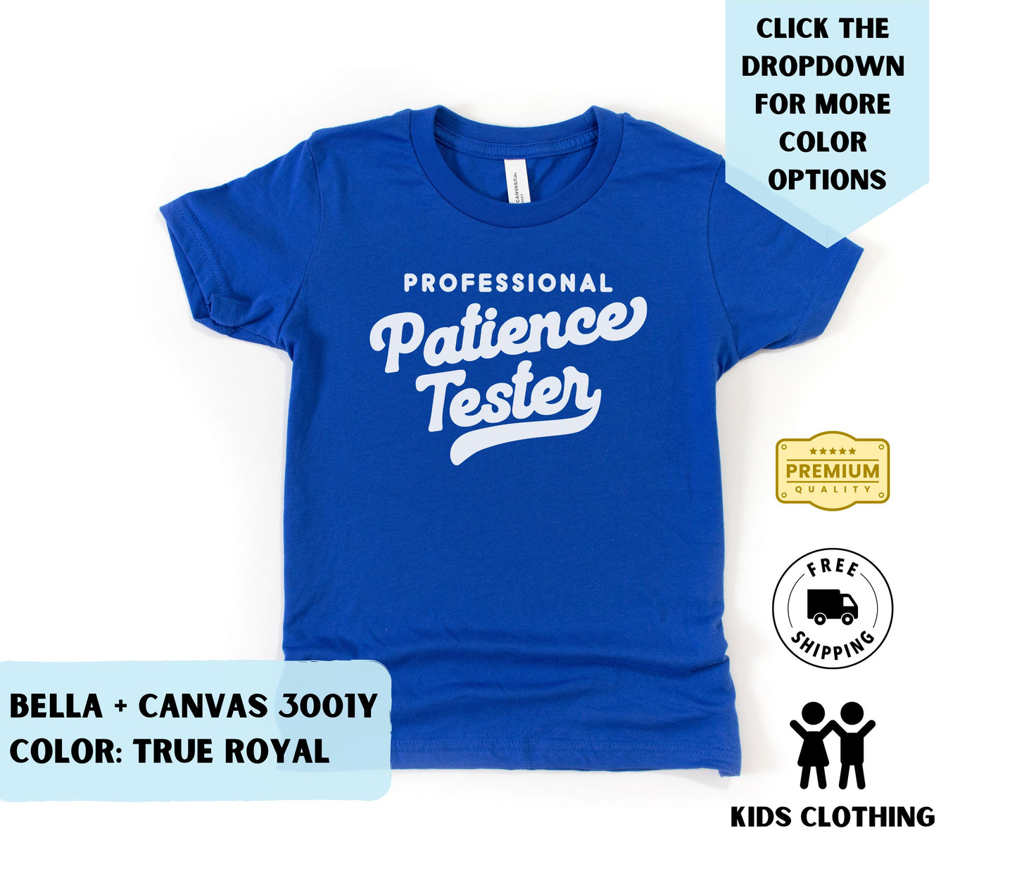 Youth Patience Tester T-Shirt