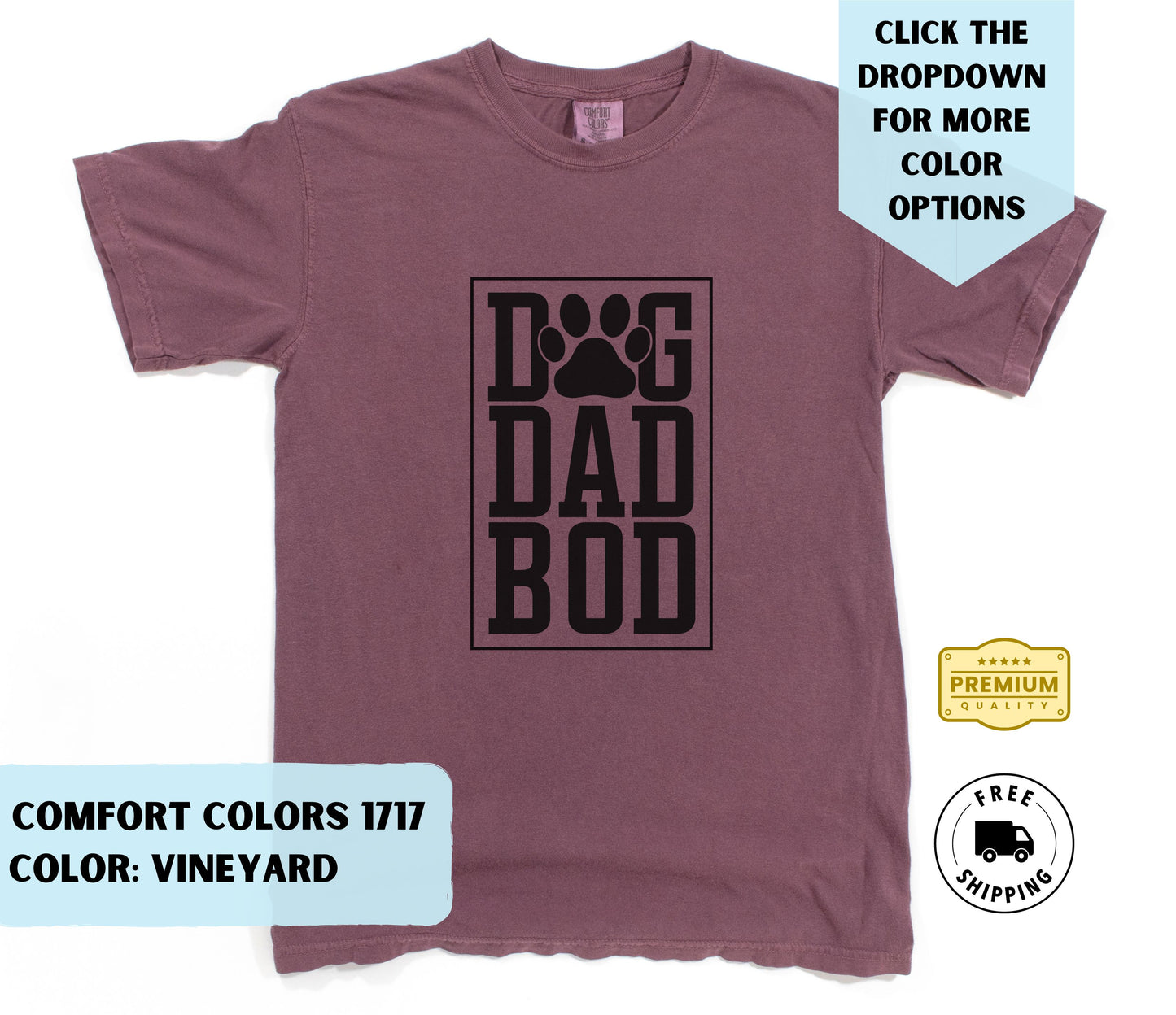 Dog Dad Bod T-Shirt