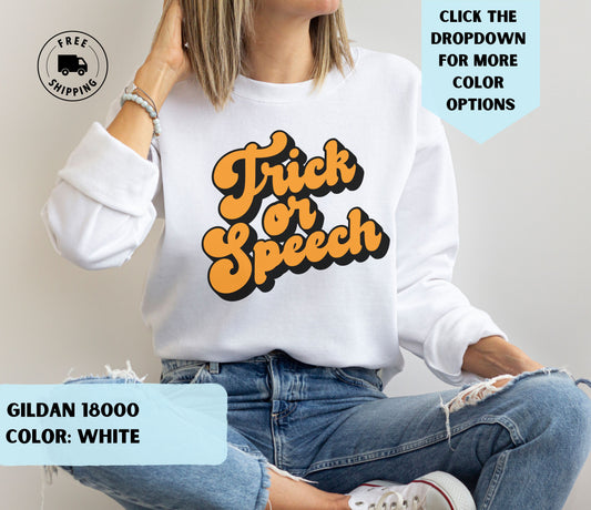 Trick or Speech Crewneck