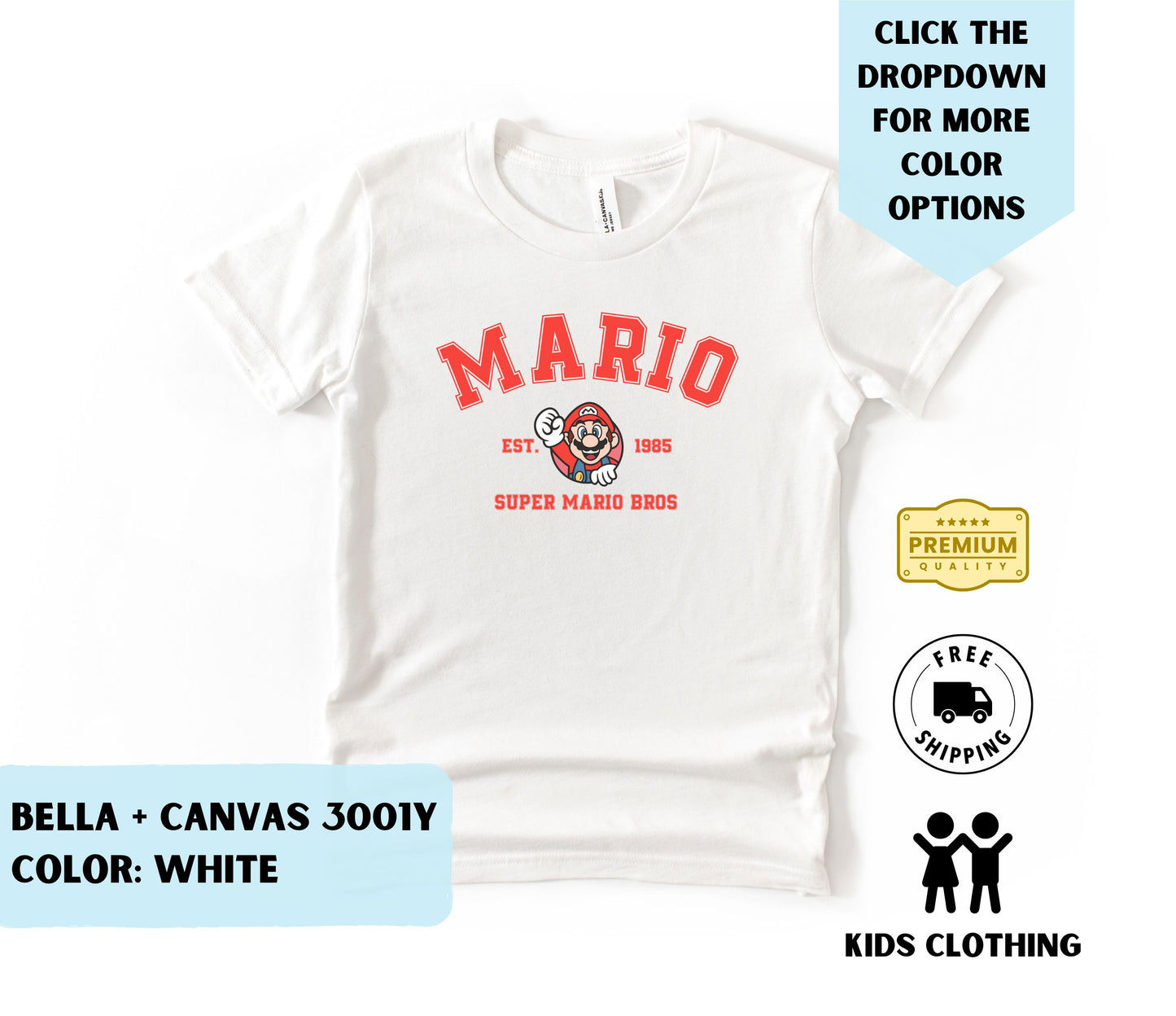 Youth Mario T-Shirt