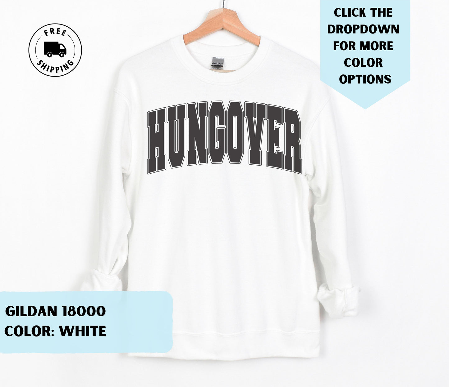 Hungover Crewneck