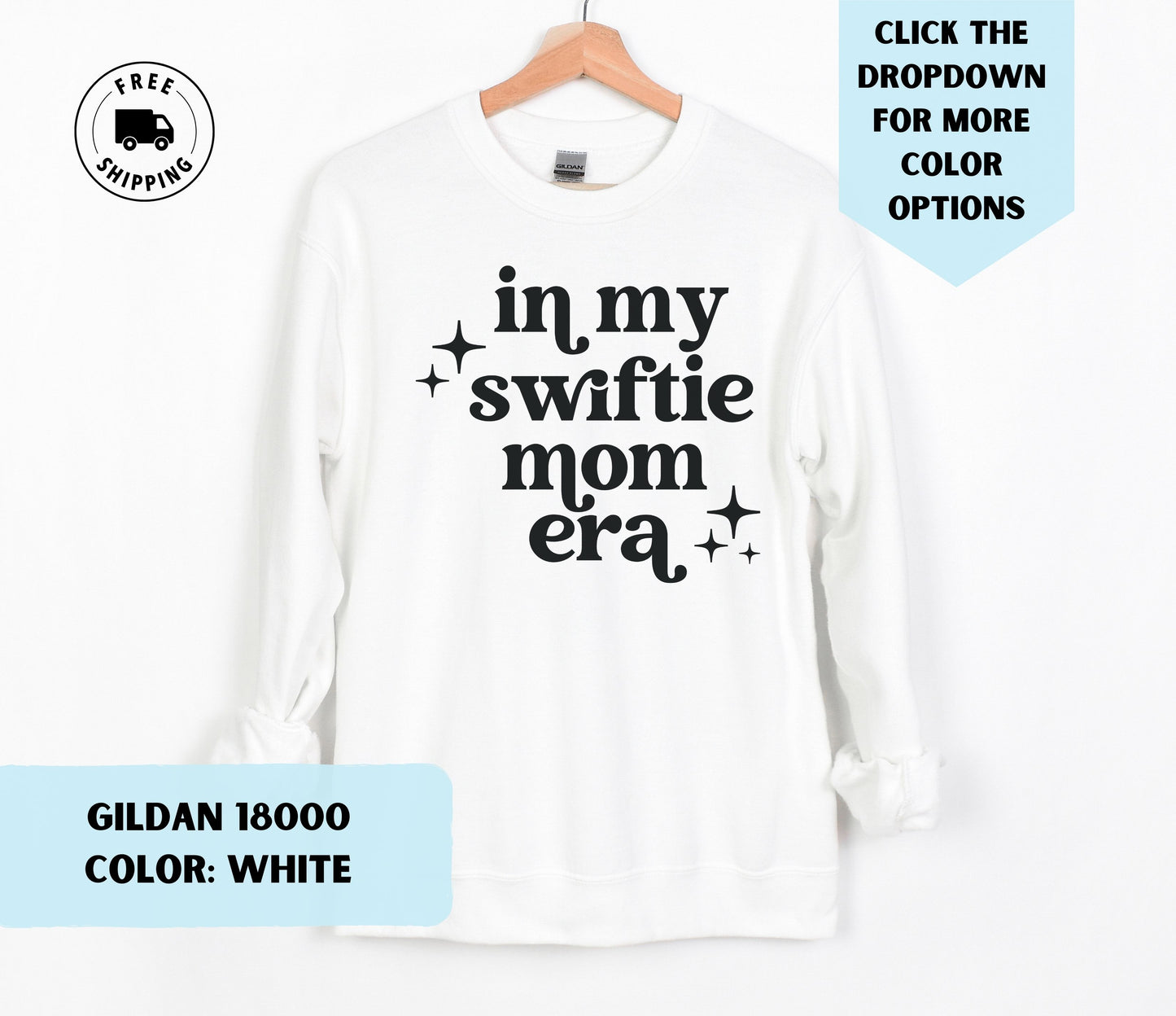 Swiftie Mom Era Crewneck