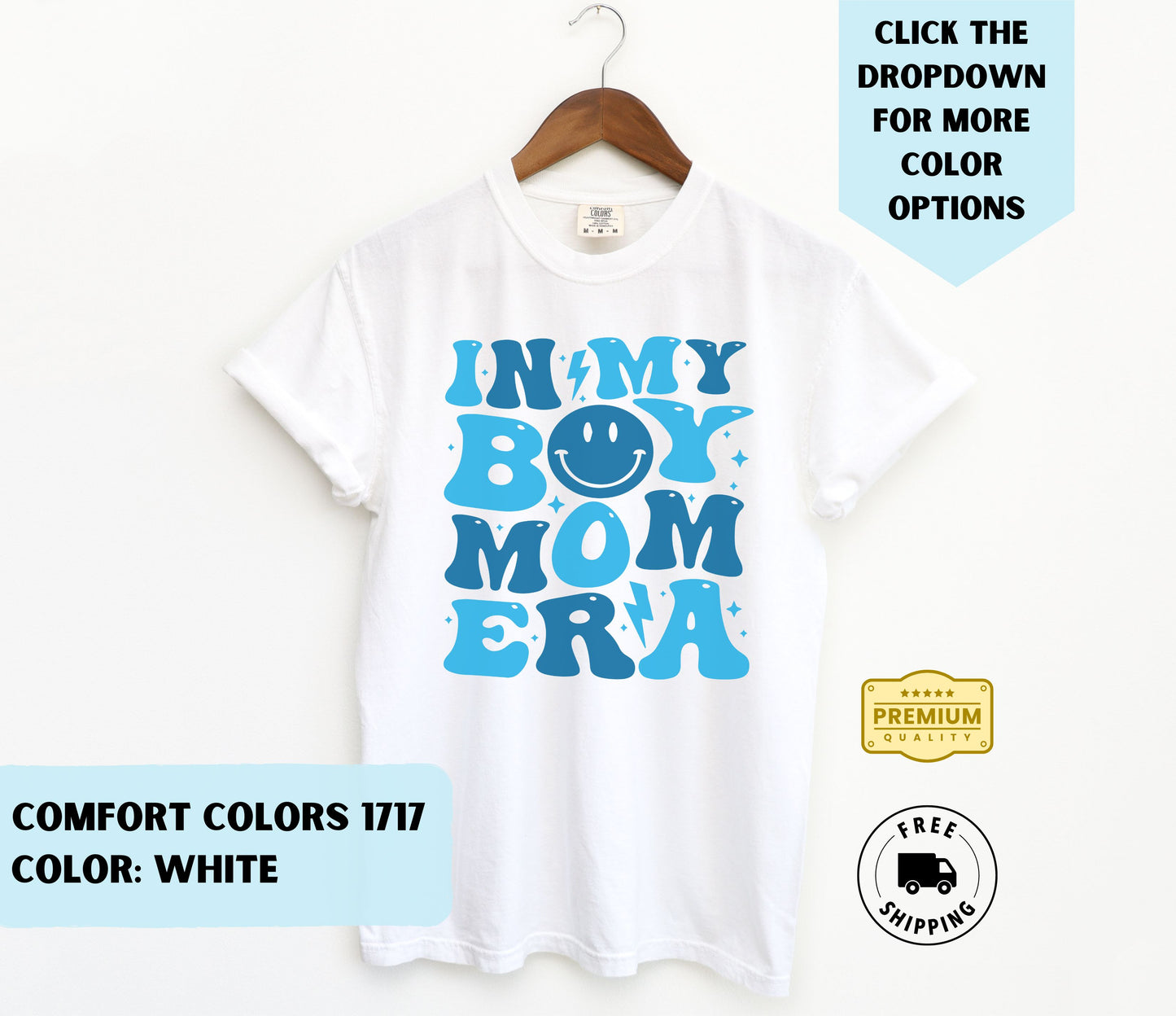 In My Boy Mom Era T-Shirt