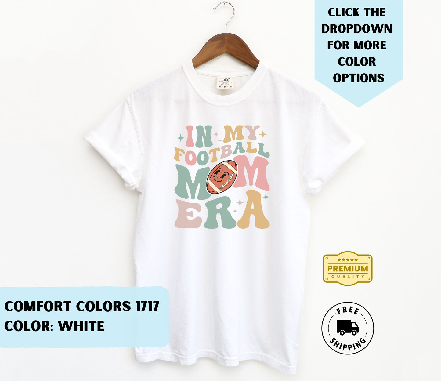 Football Mom Era T-Shirt