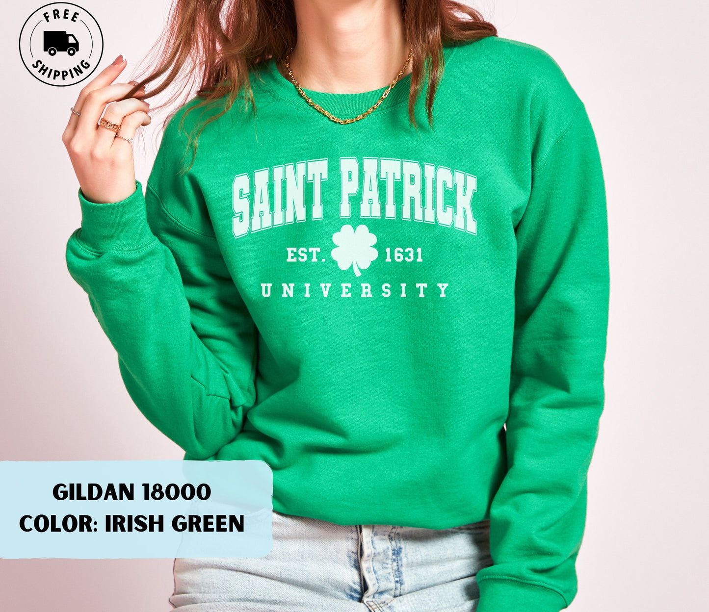 Saint Patrick Crewneck