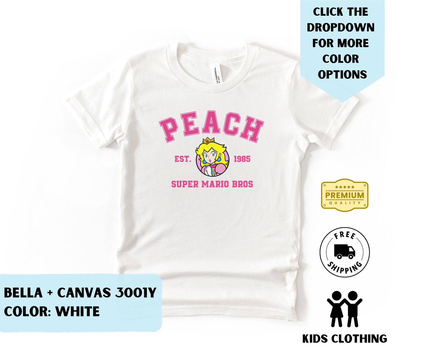 Youth Peach T-Shirt