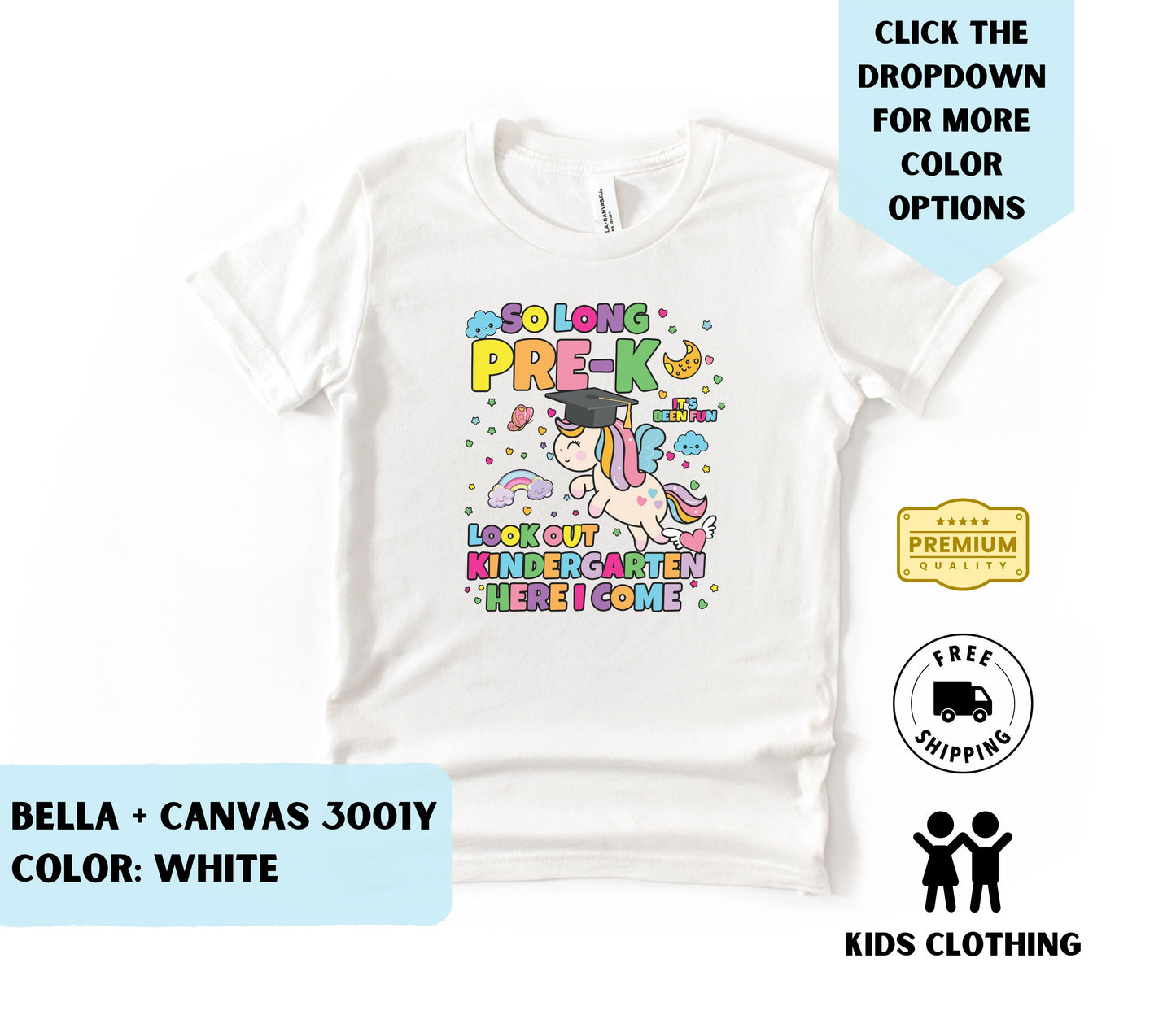 Youth Look Out Kindergarten T-Shirt