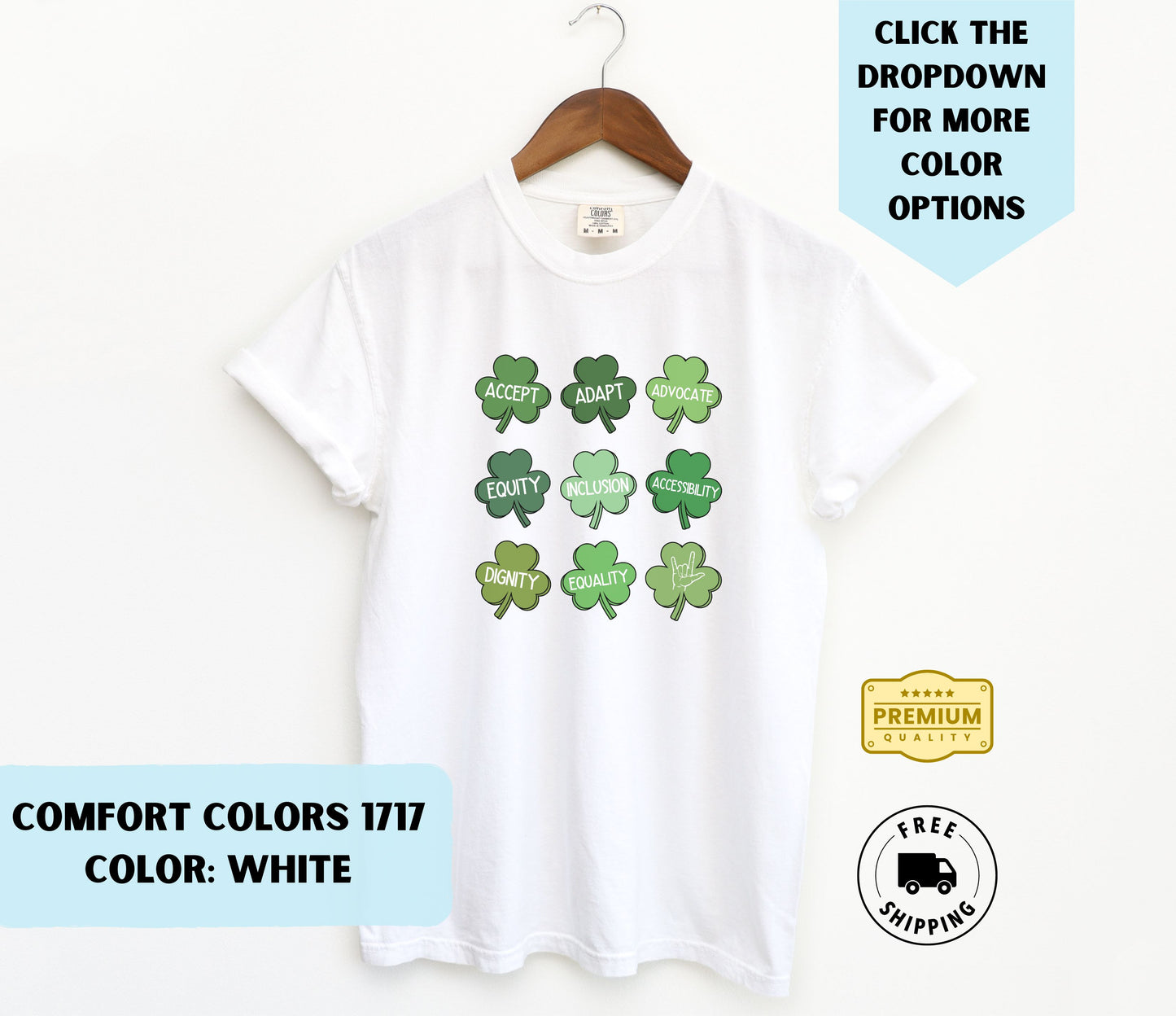 Inclusion Shamrocks T-Shirt