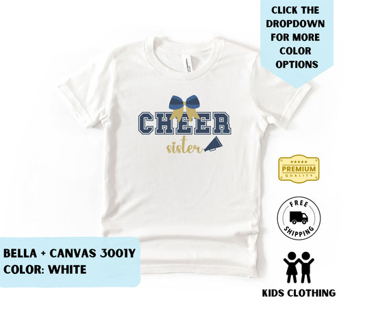 Toddler Cheer Sister T-Shirt