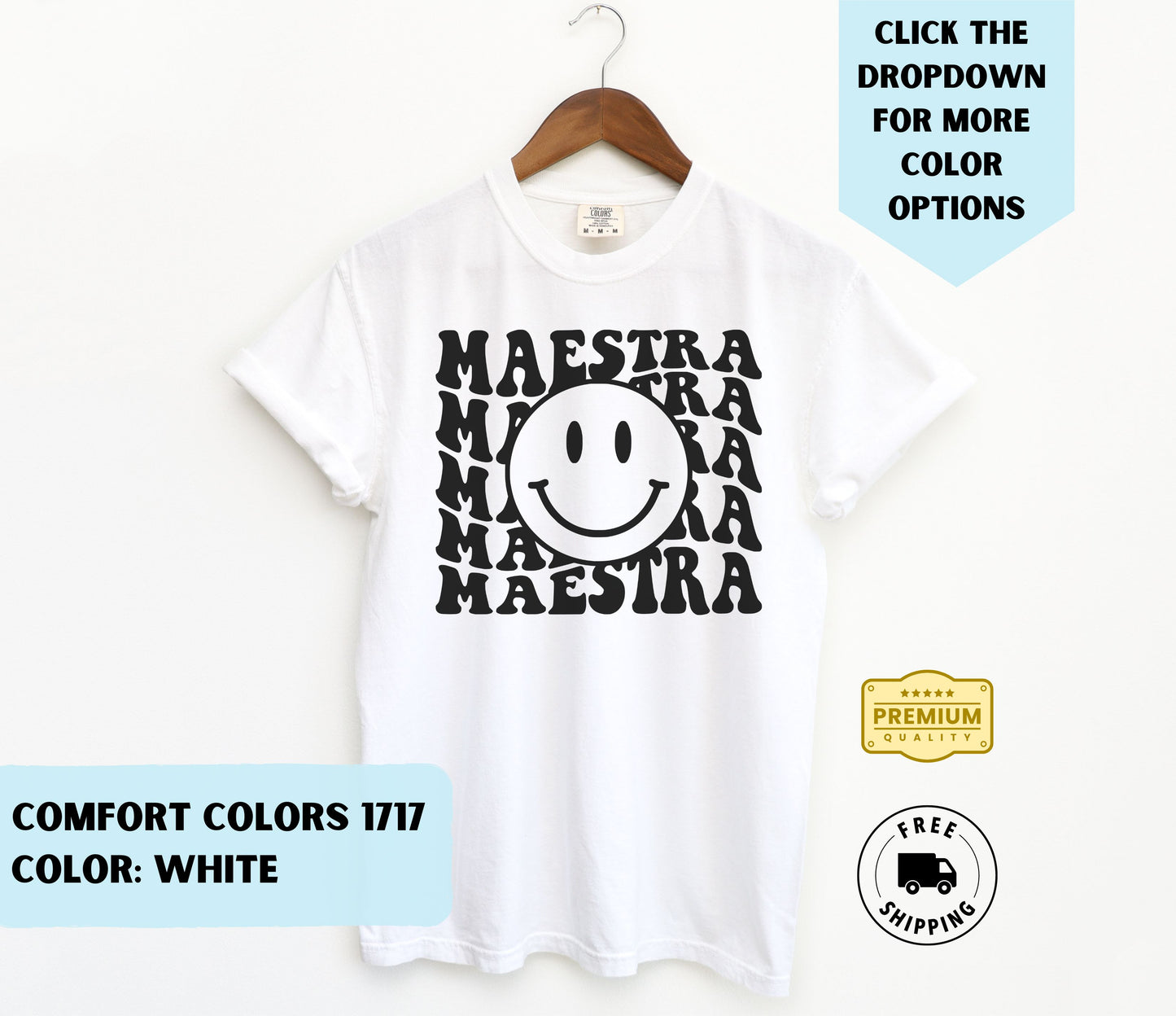 Maestra Smiley T-Shirt