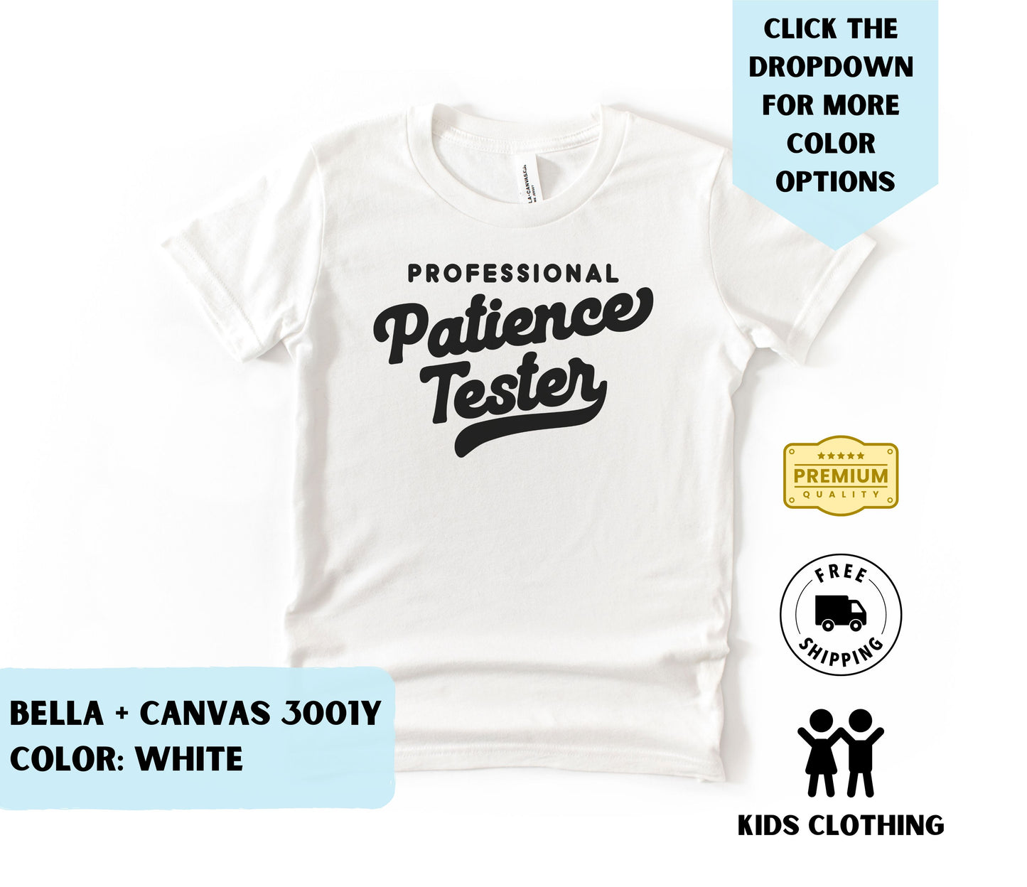 Youth Patience Tester T-Shirt