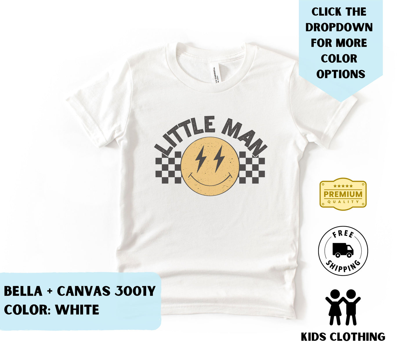 Youth Little Man T-Shirt