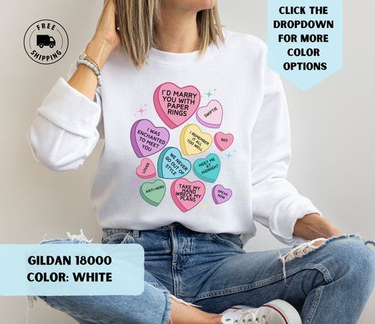 Paper Rings Valentine Crewneck