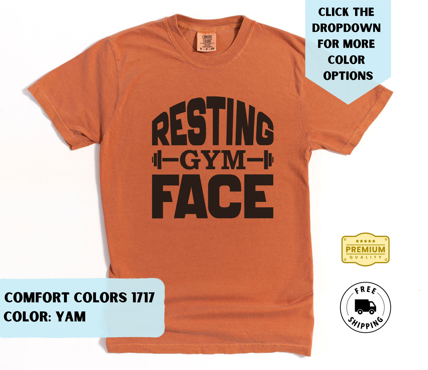 Resting Gym Face T-Shirt